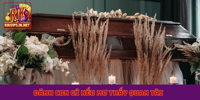 Đánh con gì nếu mơ thấy quan tài
